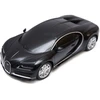 Bugatti Chiron R/C mastelis 1:24 Rastar 76100 valdomas juodas automobilis