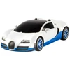 Bugatti Veyron Grand Sport mastelio 1:24 Rastar 47000 valdomas baltas automobilis