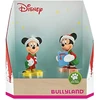 Bullyland 15074 figūrėlių rinkinys Mickey ir Minnie kalėdinė dovana 2 vnt.