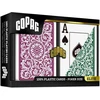 Cartamundi Pokerio kortos Copag, žalios/bordo, 2 vnt