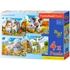 Castorland Dėlionė 55 vnt. - Mylintys gyvūnai