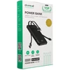 Nešiojamoji baterija Charmast W1148 5V 3A 10000 mAh su integruotais laidais USB A / USB C / Lightning / Micro USB juodas