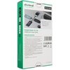 Nešiojamoji baterija Charmast W1148 5V 3A 10000 mAh su integruotais laidais USB A / USB C / Lightning / Micro USB juodas