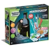 Clementoni Edukacinis mikroskopas su 1200x didinimu ir telefono laikikliu