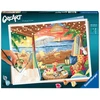 Ravensburger Tapyba pagal skaičius CreArt Cozy Cabana 20276 40x30cm