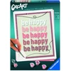 Tapymas pagal skaičius CreArt Be Happy 23544 Ravensburger
