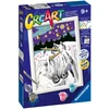 Piešimo pagal skaičius rinkinys CreArt Ravensburger 23710
