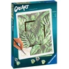 Tapymas pagal skaičius CreArt Calming Leaves 20272 Ravensburger 30x24cm