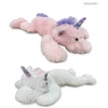 My Store Dami pliušinis žaislas gulintis vienaragis rožinis 62 cm