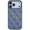 GUESS dėklas IPHONE 18 Pro Max/17 Pro Max (4G didelis logotipas) mėlynas