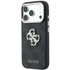 Dėklas Guess 4G & Big Strass Logo Case, skirta iPhone 17 Pro Max / 18 Pro Max – Juoda