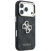 Dėklas Guess 4G & Big Strass Logo Case, skirta iPhone 17 Pro Max / 18 Pro Max – Juoda