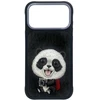 NIMMY dėklas BIG EYED GIANT PANDA, skirtas IPHONE 18 Pro Max/17 Pro Max, juodas