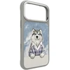 NIMMY dėklas GENTLE PETS SERIES DOG, suderinamas su MagSafe, skirtas IPHONE 18 Pro/17 Pro, pilkas