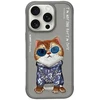 Nimmy dėklas iPhone 16 Pro Max 6,9" pilkas Glasses Cool Cat