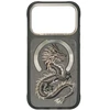 NIMMY dėklas MAGNETIC FANTASY ANIMAL DRAGON, suderinamas su MagSafe, skirtas IPHONE 18 Pro Max/17 Pro Max, pilkas