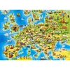 Castorland Dėlionė 100 vnt. - Europos žemėlapis