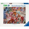 Ravensburger Dėlionė 1500 vnt. - Kelionė į Tokiją
