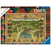Ravensburger Dėlionė 1500 vnt. - Hogvartso žemėlapis