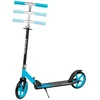 Bauerkraft Miesto paspirtukas vaikams ir paaugliams, sulankstomas, reguliuojamo aukščio 85,5–95,5 cm, ratukai 200 mm