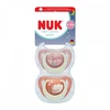 Dummy NUK First Choice Night 0-6 mėn. 2 vnt. zuikutis/avis