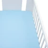 Džersio paklodė lovytei New Baby 120x60 mėlyna