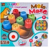Edukacinis loginis žaidimas MOLE MAZE 2in1 su kortelėmis ir kryžiuku