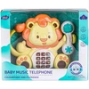 Edukacinis muzikinis liūtas su telefonu ir apšvietimu