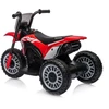 Elektrinė motociklas Baby Mix Honda CRF 450R raudonas