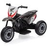 Elektrinis motociklas Baby Mix Honda CRF 450R pilkos spalvos