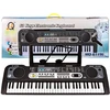 Elektroninis klaviatūrinis instrumentas MQ-6119L su mikrofonu ir 61 klavišu