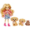Enchantimals City Tails Gerika auksaspalvio retriverio šeimos lėlė HHB85