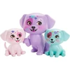 Enchantimals City Tails pagrindinės gatvės Dessa dalmatų šeima HKN14