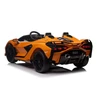 EUROBABY Vaikiškas elektromobilis Lamborghini Sian oranžinis