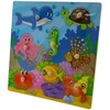 Eurobaby Zabawki Medinės dėlionės 30x30 cm ocean eurobaby