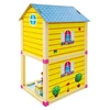 Eurobaby Zabawki Nedidelis lėlių namelis EUROBABY TOYS 31x26x52 cm mėlynas