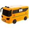 Eurobaby Zabawki Vaikiškas žaislinis autobusas biblioteka geltonas