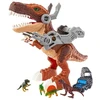 Eurobaby Zabawki Žaislų rinkinys dinozaurų su automobiliu eurobaby