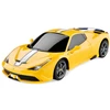 Ferrari 458 Speciale A 1:24 Rastar 71900 geltonas valdomas automobilis