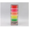 Fluorescenciniai karoliukai lyginimui 3000 vnt 6 spalvų rinkinys