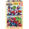 G3 2 dėlionės SUPER HEROJUS ADVENTURES 3+ metų, 2x25 dalių