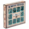 G3 Eureka Bvba Eureka! 10 Metal Puzzles - Mėlyna Set
