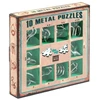 G3 Eureka Bvba Eureka! 10 Metal Puzzles - Žalias Set