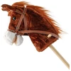 Hobby Horse su garsu ir ratais Bruno Baby Mix Brown