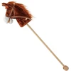 Hobby Horse su garsu ir ratais Bruno Baby Mix Brown
