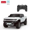 Hummer EV mastelis 1:26 Rastar 93100 valdomas baltas automobilis