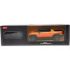 Hummer EV mastelis 1:26 Rastar 93100 valdomas oranžinis automobilis