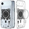 Spigen Ultra Hybrid MagSafe dėklas skirtas iPhone 17 Air Neo One – skaidrus