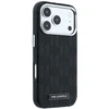 Karl Lagerfeld dėklas, suderinamas su IPHONE 18 Pro/17 Pro ir MagSafe (Mono Resin Logo), juodas