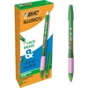 Ištrinamas rašiklis BIC Illusion žalias 12 vnt